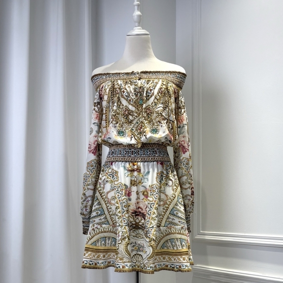 Camilla off shoulder short dress - Picture 6 of 13